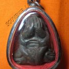 0638-THAI BUDDHIST AMULET CLOSE EYE PHA-PIT-TAH LP AIEM