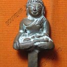 0614-OLD THAI BUDDHA AMULET FIGURE CHEANG-SAEN ART 19TH