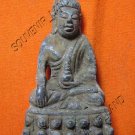 0590-OLD THAI BUDDHIST AMULET FIGURE SUKHOTHAI ART 19TH