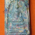 0581-THAI BUDDHA AMULET TABLET SOMDEJ LP PAIR RAINBOW