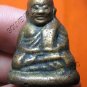 0558-THAI BUDDHIST AMULET FIGURE LP NGERN OLD 19THC