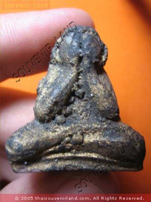 0501-THAI BUDDHA AMULET CLOSE EYE PHA-PIT-TAH WAT NUNG