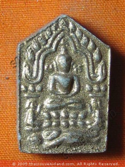 0167-THAI BUDDHA AMULET KHUN-PAEN PLAI KUMAN LP TIM OLD