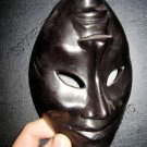 M432-RESIN HAND-MADE HANG MASK 2 FACE MOOD SAD-HAPPY