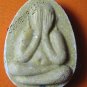 0475-THAI BUDDHA AMULET PHA-PIT-TAH MONK LP THOE