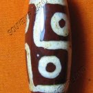 0237-NATURAL TIBETAN AGATE DZI BEAD AMULET MAGIC THAI