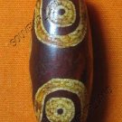 0236-NATURAL TIBETAN AGATE DZI BEAD AMULET MAGIC THAI