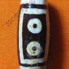 0233-NATURAL TIBETAN AGATE DZI BEAD AMULET MAGIC THAI