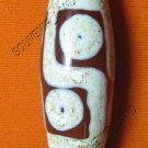0226-NATURAL TIBETAN AGATE DZI BEAD AMULET MAGIC THAI