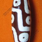 0225-NATURAL TIBETAN AGATE DZI BEAD AMULET MAGIC THAI