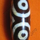 0224-NATURAL TIBETAN AGATE DZI BEAD AMULET MAGIC THAI