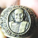 0204-VINTAGE THAI MONK MAGIC BUDDHA AMULET RING LP TUAD