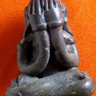 M275-THAI CLOSED EYE AMULET PHA PIT PID TAH WAT KAW AOR