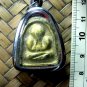 M152-GILD CLOSED EYE PHA-PIT-TAH BUDDHA AMULET LP SRI