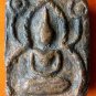 M224-THAI BUDDHA AMULET PENDANT KHUN-PAEN LP NONG  MONK