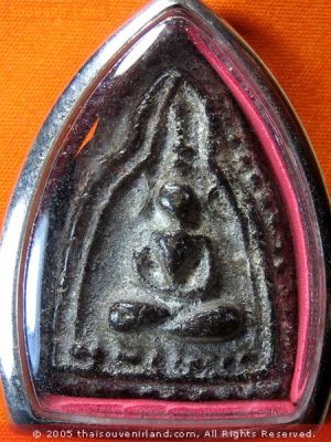 M247-THAI BUDDHA PENDANT AMULET LP BOON JINDAMANEE OLD