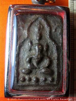 M246-THAI BUDDHA PENDANT AMULET LP BOON JINDAMANEE OLD