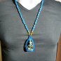 9573-REAL THAI AMULET LERSRI HERMIT TIGER FACE RICHLY LP KALONG GREEN JADE SKIN