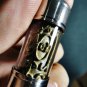 8348-REAL THAI AMULET BROZE ALPHABET TAKUD LUCKY CHARM LOVE SEX ATTRACT LP UNN