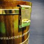 9299-REAL THAI AMULET HAND MADE HOLY MONEY POT SAVING CASH WOODEN BOX LP PERN SS
