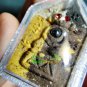 9032-THAI GAMBLE AMULET KHUN-PAEN LEKLAI NGUNG RED EYE KHMER MAGIC LOVE LP KEY