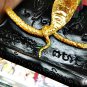 7638-THAI REAL AMULET STATUE NGUNG KHMER GAMBLING ATTRACT LUCKY RICH AC KOM GOLD