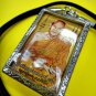 9815-PHOTO LOCKET GOLD SCREEN AMULET THAI LUCKY CHARM REAL LP NONG 9TAKUD LERSRI