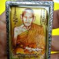 9815-PHOTO LOCKET GOLD SCREEN AMULET THAI LUCKY CHARM REAL LP NONG 9TAKUD LERSRI