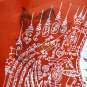 6856-HOLY FLAG CLOTH NARAI GARUDA RIDER RICH LOVE LP KALONG AMULET THAI REAL R+W