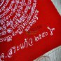 6856-HOLY FLAG CLOTH NARAI GARUDA RIDER RICH LOVE LP KALONG AMULET THAI REAL R+W