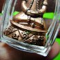 7337-THAI REAL AMULET NGUNG RED GEMS EYE MONKEY LOVE LUCKY LP NEAN 2011 COPPER