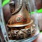 7337-THAI REAL AMULET NGUNG RED GEMS EYE MONKEY LOVE LUCKY LP NEAN 2011 COPPER