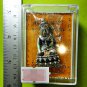 9566-REAL THAI AMULET PHA-KRING BELL OLD SILVER RICH MOEY ATTRACT LUCKY LP KEY