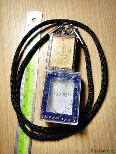 9130-REAL THAI AMULET SALIKA GEM ELEPHANT GOD OF SUCCESSFUL LP HONG 2TAKUD WHITE