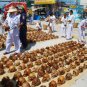 6338-THAI REAL AMULET CLAY GUMAN THONG GOLD FACE 27 SPIRIT FINAL BATCH LP GOY MD