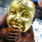 6333-THAI REAL AMULET CLAY GUMAN THONG GOLD FACE 27 SPIRIT FINAL BATCH LP GOY XL