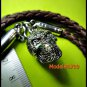 V004-GLOSSY SKULL PENDANT AMULET LUCKY MONEY RICHLY CHARM THAI REAL LP LEK 2013