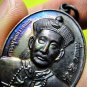 6940-THAI REAL AMULET ER-GER-FONG MEDEL FATHER GAMBLING MONEY RICH LP KEY BLACK