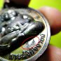 6940-THAI REAL AMULET ER-GER-FONG MEDEL FATHER GAMBLING MONEY RICH LP KEY BLACK