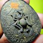 6872-THAI REAL AMULET FAST ATTRACT MONEY PIDTA CLOSED EYE SPIDER 2 TAKUD LP KOON