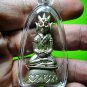 7231-THAI REAL AMULET NGUNG SACRED RED GEMS EYE MONKEY CHARMING LOVE LP BOONDEJ