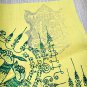 8454-HOLY FLAG CLOTH LP KALONG AMULET THAI REAL VICTORY WIN LUCKY WEALT MONEY YG