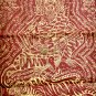 6855-THAI REAL AMULET HOLY FLAG CLOTH POWER CONTROL LERSRI TIGER FACE LP KALONG