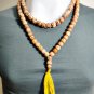 6847-REAL THAI AMULET NECKLACE SACRED BUDDHA RELIC STONE 108 BEAD DOT STYLE BIG