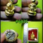 REAL THAI AMULET GUMAN BOY BABY SPRIT RICH LUCKY BONE ASH LP NAEN GOLD 18K DOLL