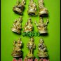 REAL THAI AMULET GUMAN BOY BABY SPRIT RICH LUCKY BONE ASH LP NAEN GOLD 18K DOLL