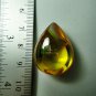 6861-REAL NATURAL GEM TEARDROP STONE DEEP RIVER NAGA EYE THAI AMULET GAMBLE WIN