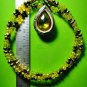 6861-REAL NATURAL GEM TEARDROP STONE DEEP RIVER NAGA EYE THAI AMULET GAMBLE WIN