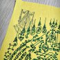 8455-CABALISTIC PRESTIGE CLOTH NARAI GOD GARUDA RIDER LP KALONG AMULET THAI REAL