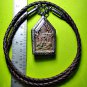 6562-THAI REAL AMULET RAHU KHUN PAEN CHARMING LUCKY RICH RID DEBS LP KEY BROWN